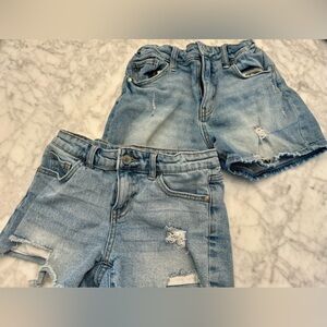 2 pairs great condition Jean shorts size 10/12